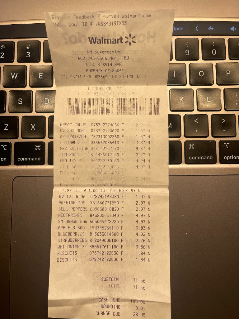 Receipt image