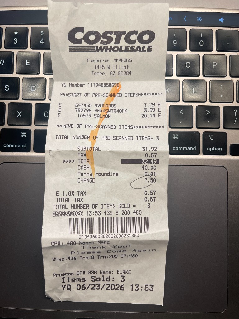 Receipt image
