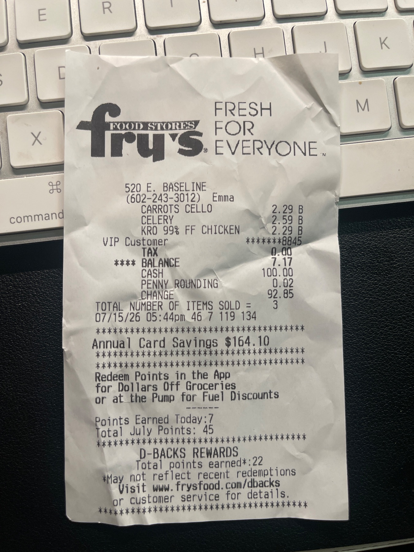 Receipt image