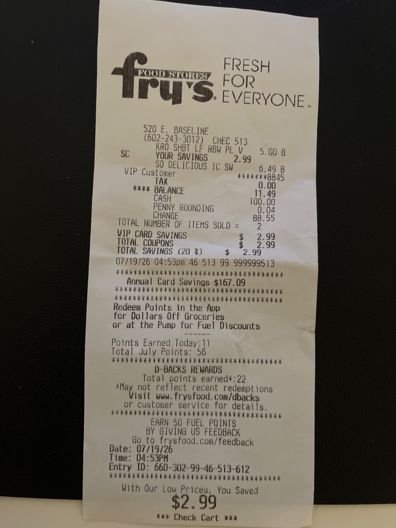 Receipt image