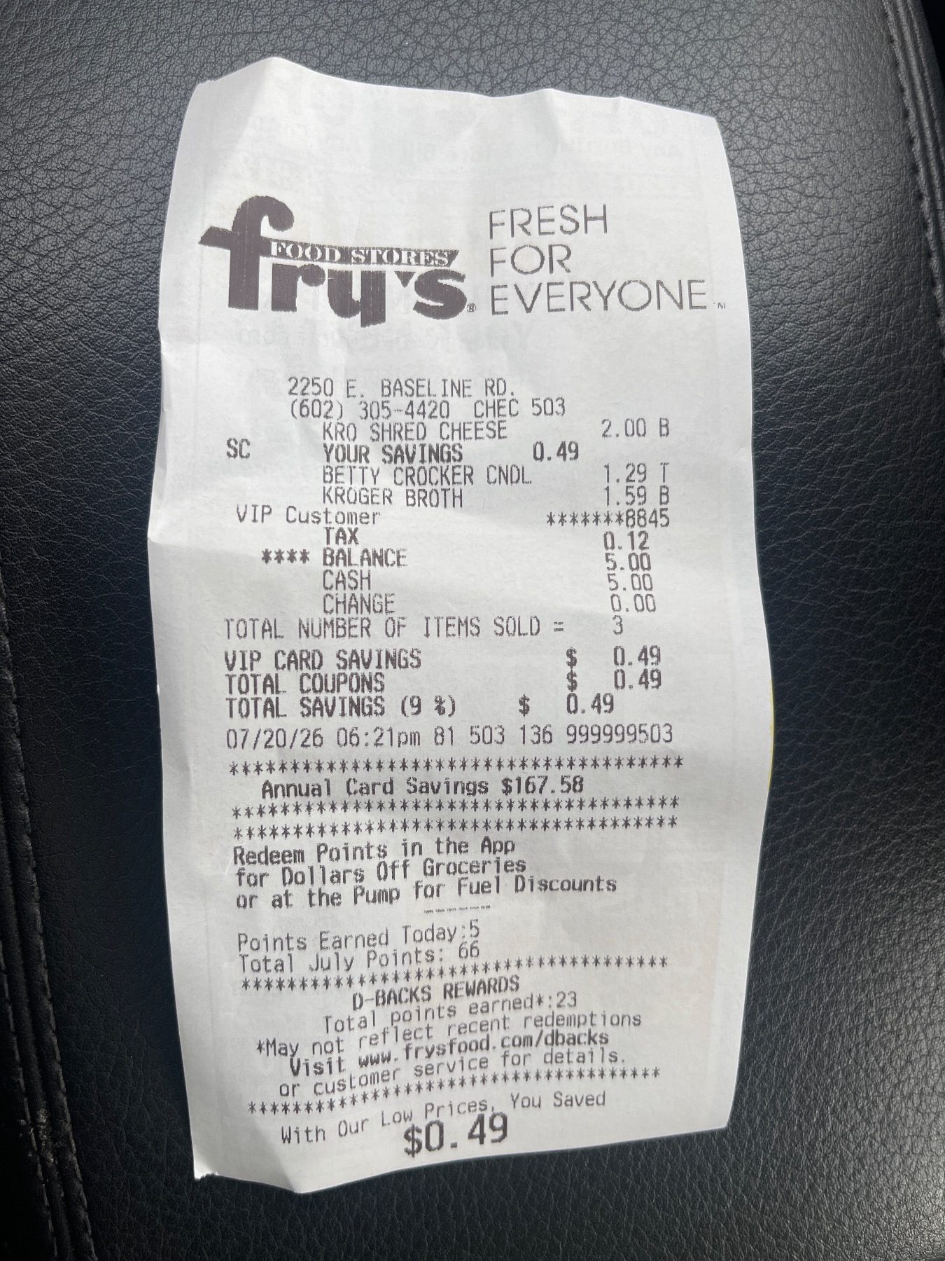 Receipt image