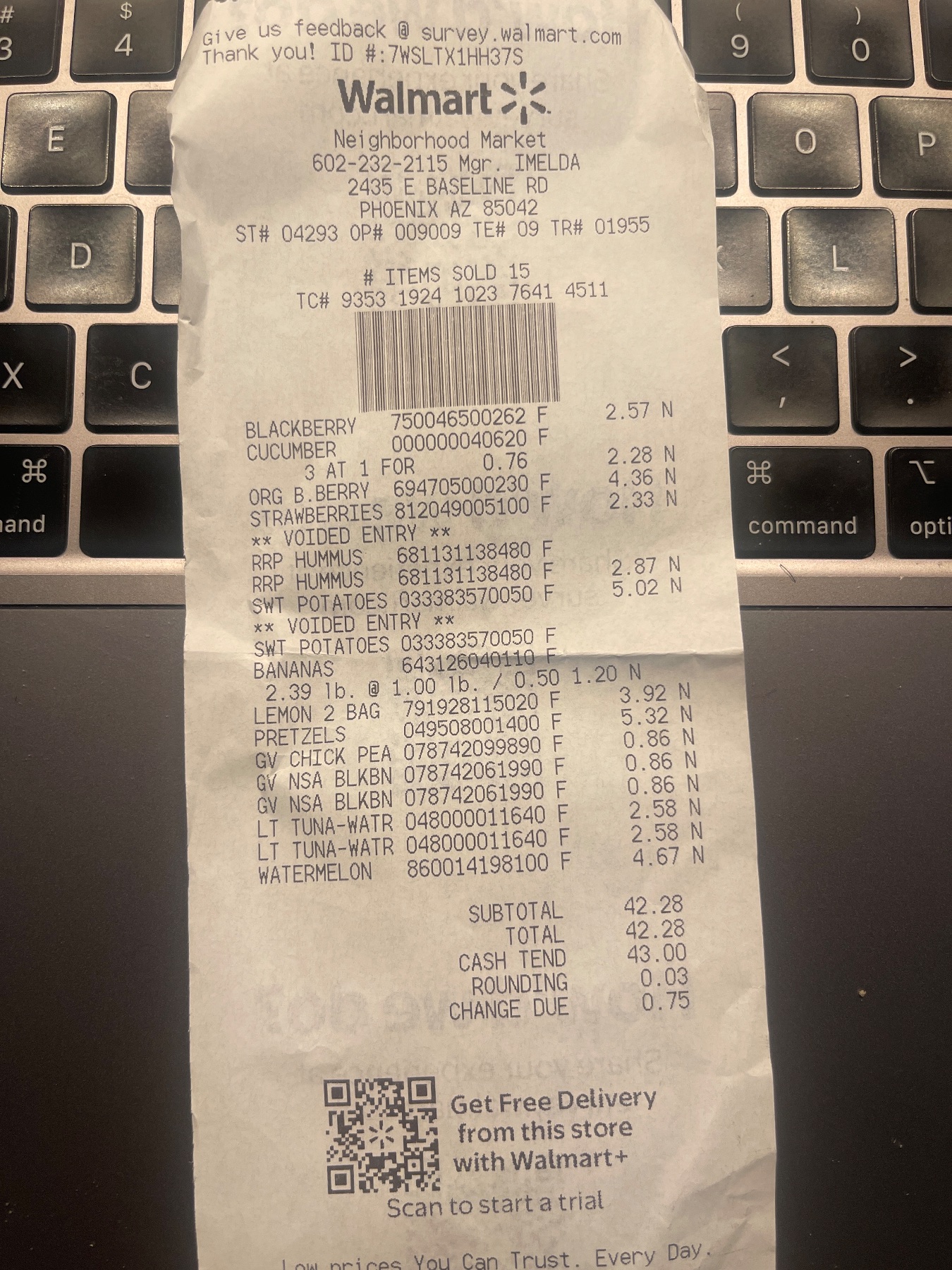 Receipt image