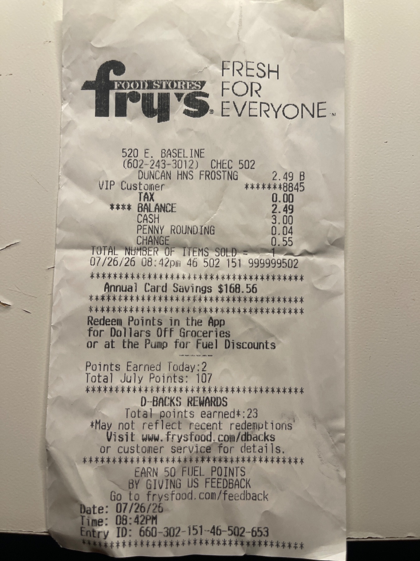 Receipt image