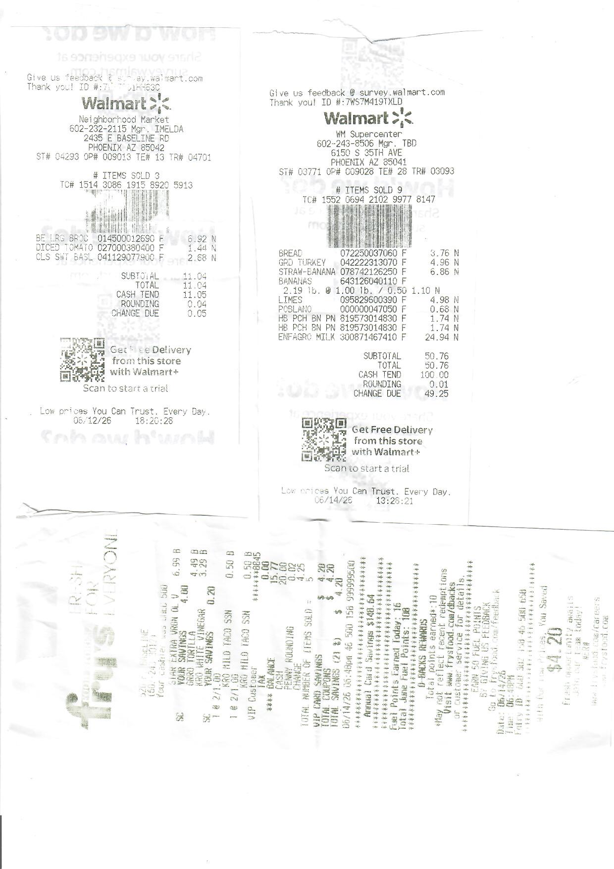 Receipt image