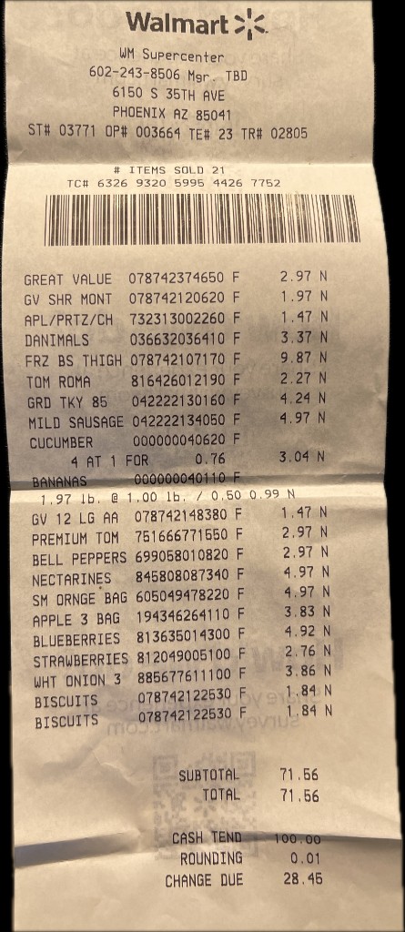 Receipt image